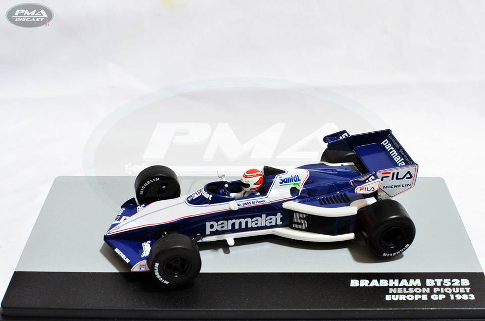 NELSON PIQUET 1983 BRABHAM BT52B 1:43